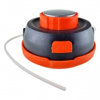 Катушка для триммера, автомат, черно-оранжевая