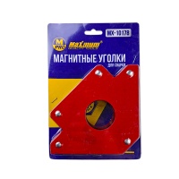 Магнитный уголок для сварки 33 кг, 5", форма стрелы, "MAXIMUM" MX 10178