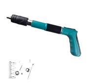 Пороховой монтажный пистолет мини с ремкомплектом, без кейса